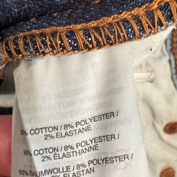 J.Crew Women's Vintage Straight Ankle Stretch Raw Hem High Rise Jeans Sz 32 - Picture 7 of 9